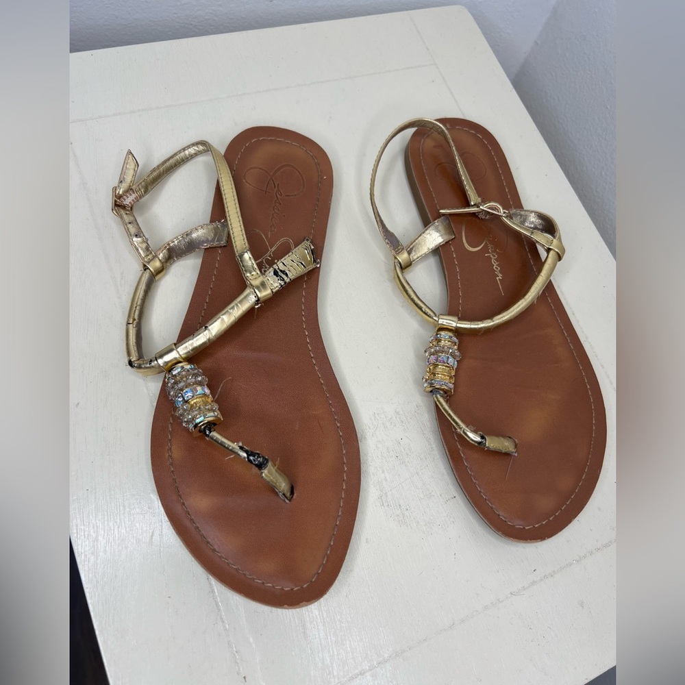Jessica Simpson Jeweled Sandals